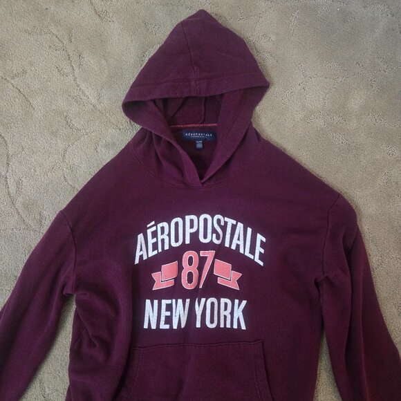 Burgundy pink aeropostale sweater - Picture 1 of 3